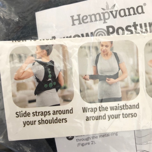 Hempvana Arrow Posture Adjustable Posture Support & Posture Corrector UNISEX - Picture 2 of 7